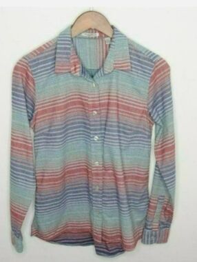 Toad&Co Lightweight Flannel Long Sleeve Button Down Shirt